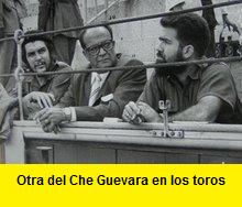 che guevara en los toros